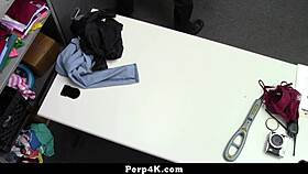 Blonde lingerie thief fucked on hidden cam 🔥🍆
