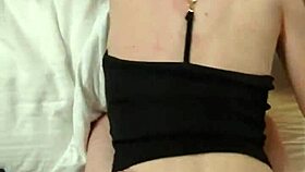 Cheating skinny blonde wife bent over raw fucked in snapchat compilation