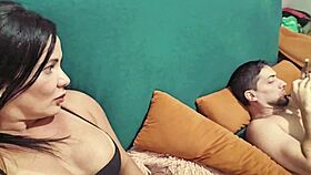 brazilian milf tempts stepson with big tits anal craving