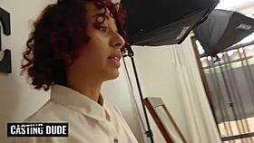 public pickup petite latina college girl deepthroats huge cock