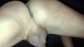😱 Did she cum so hard she peed? Crazy teen orgasm! 😂