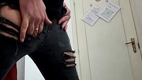 why does this italian big cock tease neighbors with panty flashing and wild riding?