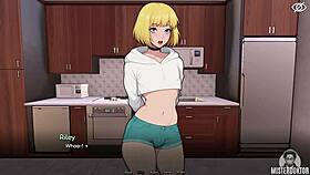 bunkered with sexy femboy on the course