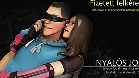 nyalas' hungarian joi teases your throbbing cock strokes