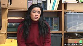 did monica sage get fucked hard for shoplifting?