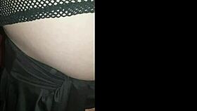 Girlfriend blinds boyfriend crossdresser feeding pee swallow humiliation close up