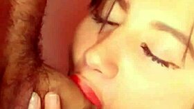 Pretty Latina Babe Licks Ass After Dirty Spanking