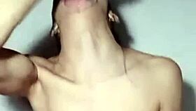 Karogok chokes emotionally on deep Argentine gag.