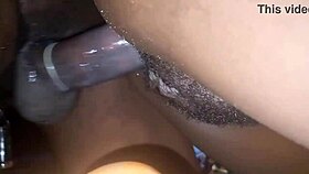hey she's begging for more cock in her dripping wet pussy juice all over