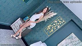 isabella bell rides big bbc gaping her tight little hole wide