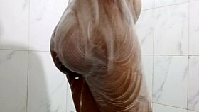 hottest housewife pissing masturbating big natural tits in bath 🛁💦😈