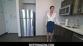 hot milf teases first steamy fuck encounter