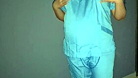 PREGNANT NURSE CRAVES CREAMPIE AFTER SHIFT