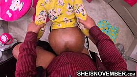 ebony babe msnovember upskirt bbc slammed by blonde after game 🍑🍆💦