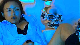 exotic latina squirts hard riding dildo in solo pleasure session