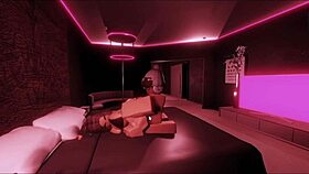 brunette pulls me into hotel room for intense steamy fuck session