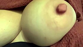 italian milf artemisia love bounces her juicy natural tits close up for the lens