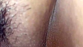 Amateur stuffs big ass with cock