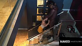My size queen girlfriend sneaks huge cocks while boyfriend works