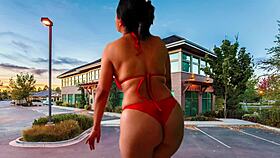 Stripping naked in the parking lot, agarabas and olpr vibe hard