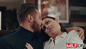 Sovereign Syre busty redhead MILF gets close to Quinton James her husband's boss