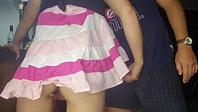 18yo kinky rub accidentally becomes hot pussy fuck cumshot?
