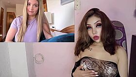 horny latina big tits masturbate to creamy pov orgasm