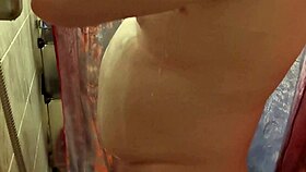 Shaving smooth in shower before next steamy scene.