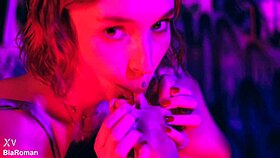 these horny girls lick feet and tickle each other into moaning submission