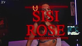 Goth rose endures rough domination craving massive facials in wild sessions