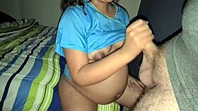 PREGNANT NURSE CRAVES CREAMPIE AFTER SHIFT