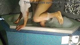 i kept teasin' that big black cock machine in public till i couldn't resist ridin' it