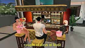 kim's friend gives steamy lap dance teasing husband into cheating frenzy