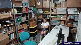 Hey, check out uniformed thief alyssa cole dealing with that perv police officer at work