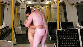 She previews stripping on crowded metro
