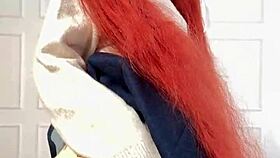 petite college redhead, time for your private uniform spanking punishment?