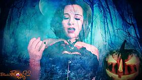 What if your ghostly Halloween milf wife whispers dirty joi while you stroke that monster?