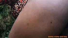 sex addicted ebony wife craves outdoor hardcore fuck