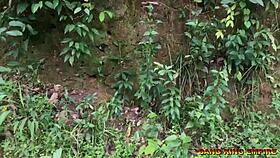 sex addicted ebony wife craves outdoor hardcore fuck