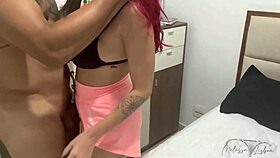 Caught Big Ass Slut Bareback Doggy