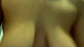 Crazy teen's fat pussy creampie explodes in public gym closeup