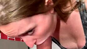 pretty pawg laney grey sucks cum from huge cock in college pov 😍💦🍆