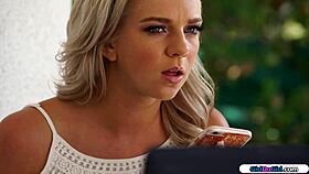 Teen Hippie Blonde Facesits Her Roommate In Dorm Licking Frenzy