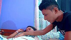 hot indian babe cheats with intense stepbro pounding