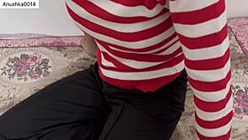 hey indian college girl why moan so loud doggystyle in pg room?