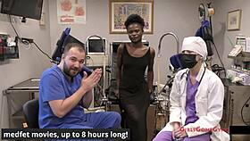 Neighbor's First Gyno Exam Stretches Rina Arem