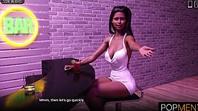 Hot Ebony Cowgirl Rides Young Stud at Wild University Party Creampie Popmen1