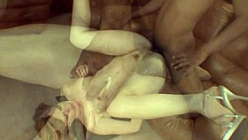 ginger milf allison white anal creampied by massive bbc