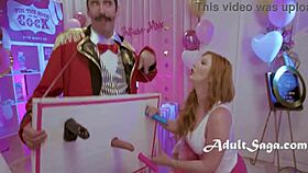 lauren phillips leads ffm threesome with deepthroat blowjobs rimjobs and rough pussy fucking