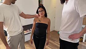 Ever seen a latina take two huge cocks anally in casting? 😈